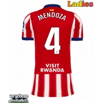 Atletico Madrid Rodrigo Mendoza #4 Replica Home Shirt Ladies 2026-27 Short Sleeve